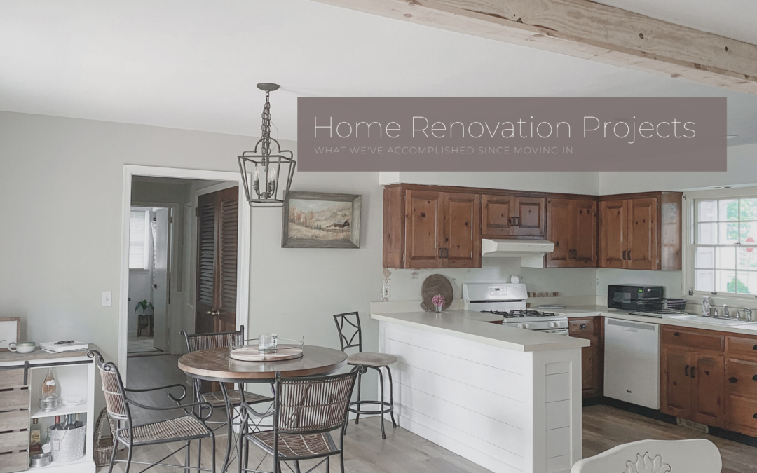 The Home Renovation Projects We’ve Accomplished in 2020 and 2019