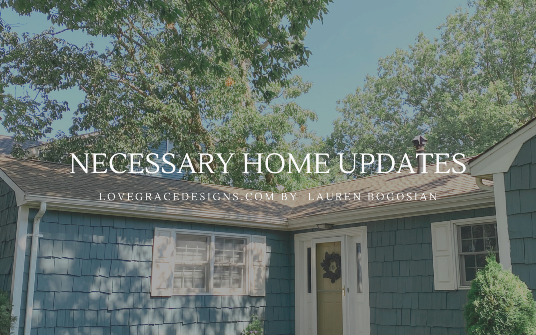 Necessary but Expensive Home Updates